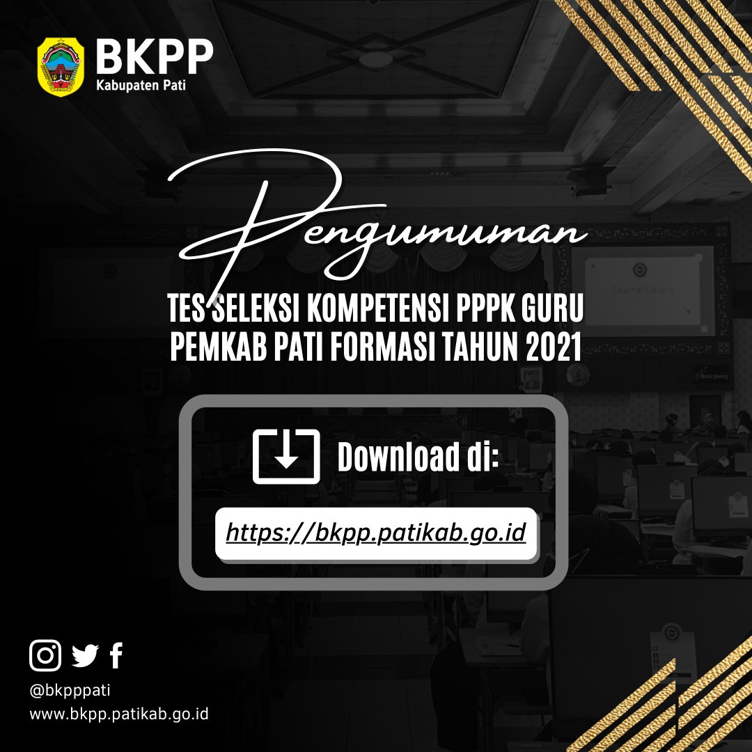 Pengumuman Hasil Seleksi Kompetensi Cpppk Guru Pemerintah Kabupaten